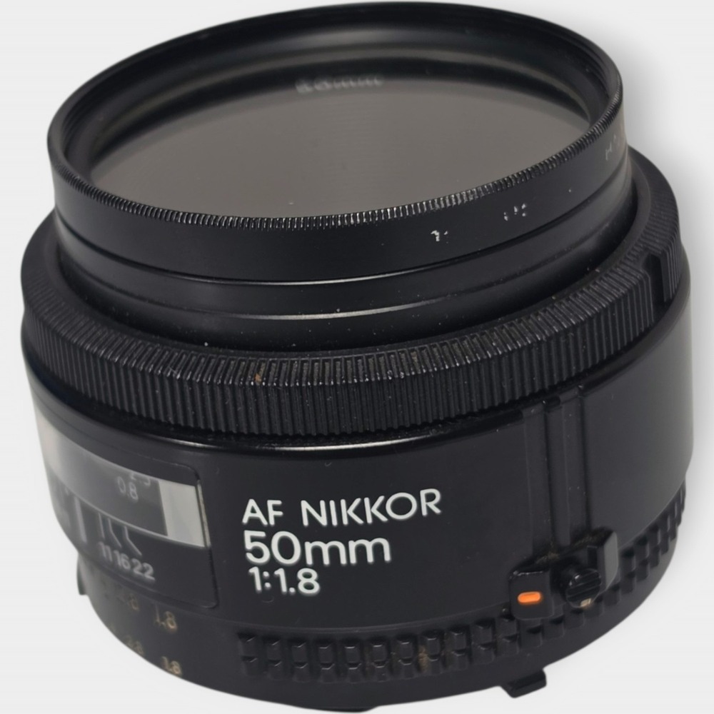 Nikon AF Nikkor 50mm f1.8 Prime Lens F-Mount Made in Japan 32819
